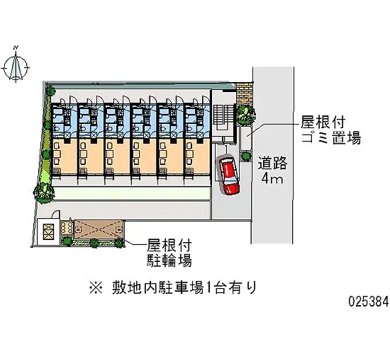 ★手数料０円★大東市錦町　月極駐車場（LP）